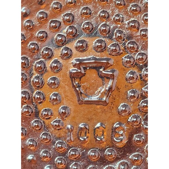 Vintage Amber Glass Bottle Apothecary Style‎ Round Shape Durable Display - Picture 7 of 9